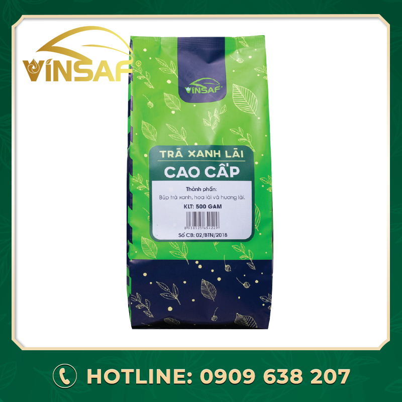 Trà Xanh Lài Cao Cấp VINSAF 500gr